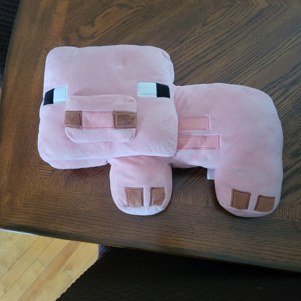 Minecraft stuffed animal/pillow